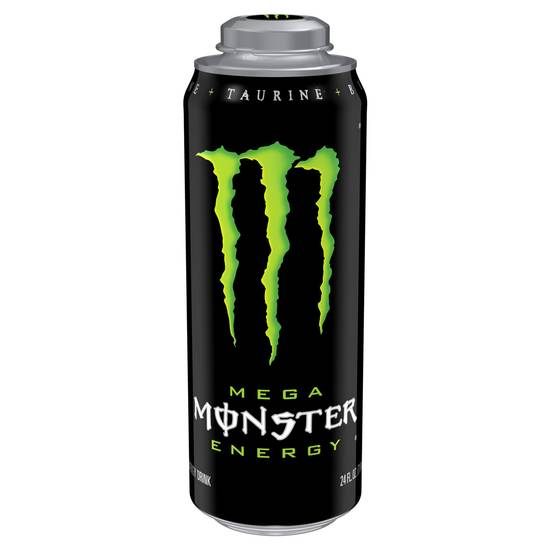 Order Monster Energy Mega Green Can (24 oz) food online from Rite Aid store, Toledo on bringmethat.com