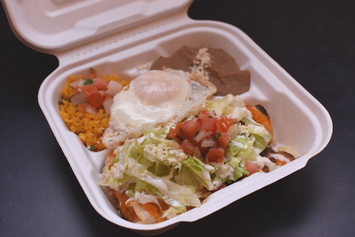 Order enchiladas food online from Taco Bamba store, Arlington on bringmethat.com
