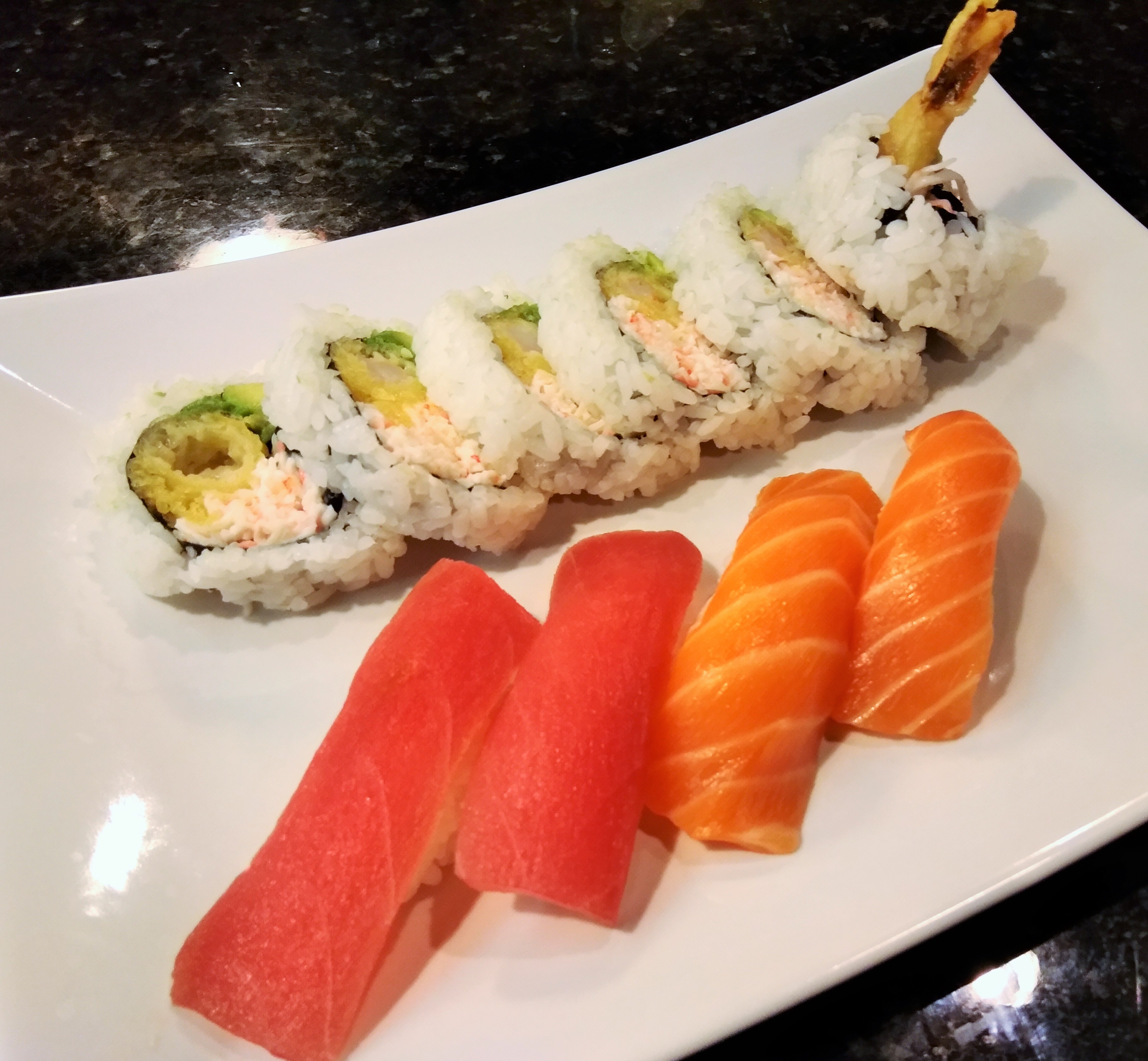 Order Sushi Combo D food online from MATSU Hibachi & Sushi store, Raleigh on bringmethat.com