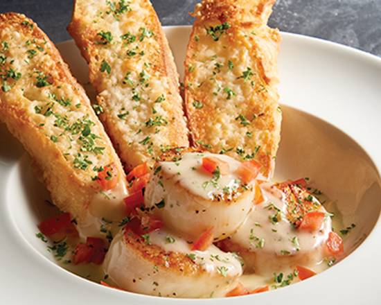 Order Sautéed Sea Scallops food online from Mastros Steakhouse store, Thousand Oaks on bringmethat.com