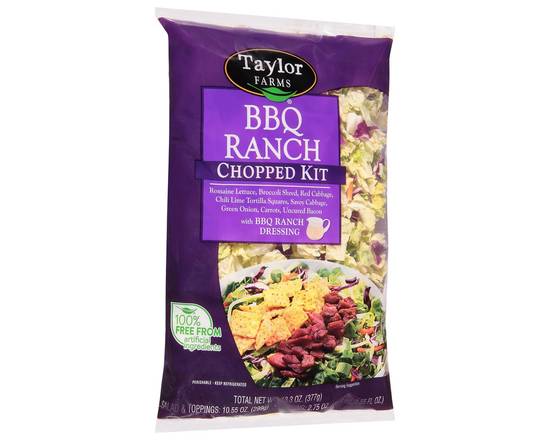 Order Taylor Farms · BBQ Ranch Chopped Kit with Dressing (10.7 oz) food online from Vons store, Fillmore on bringmethat.com
