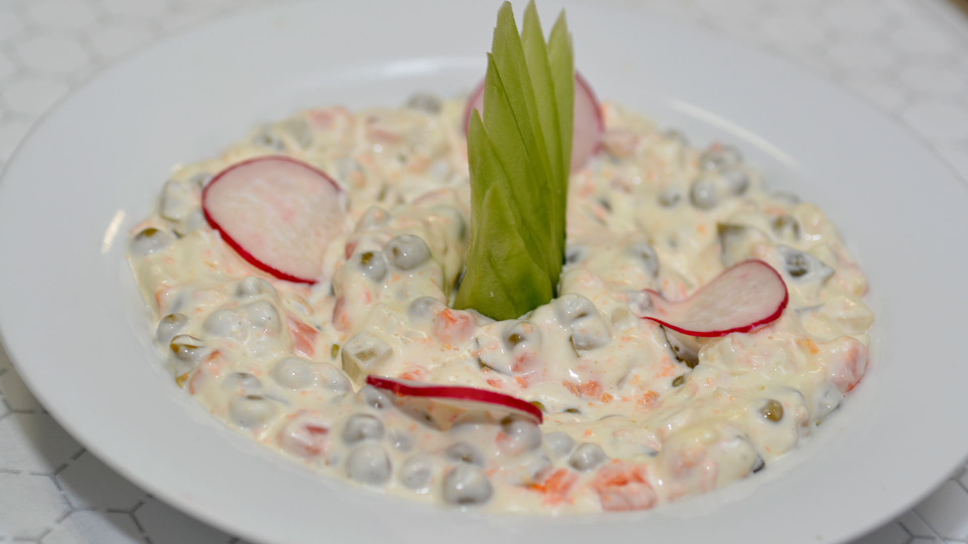 Order Russian Salad food online from AkCafe store, Clifton on bringmethat.com