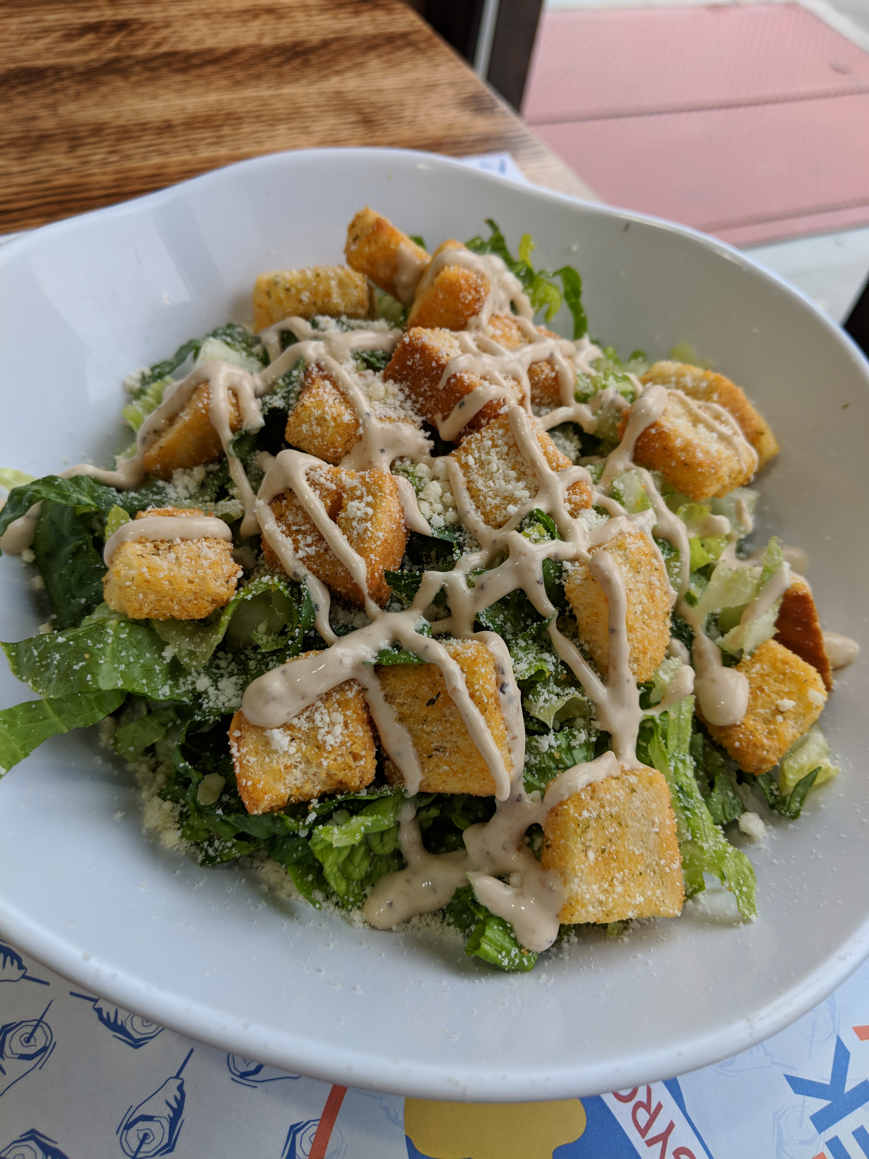 Order Caesar Salad food online from Gyro World store, Ridgewood on bringmethat.com