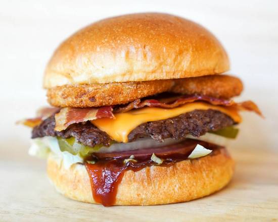 Order BBQ Bacon Smash Cheeseburger food online from Smash Shack store, Durham on bringmethat.com