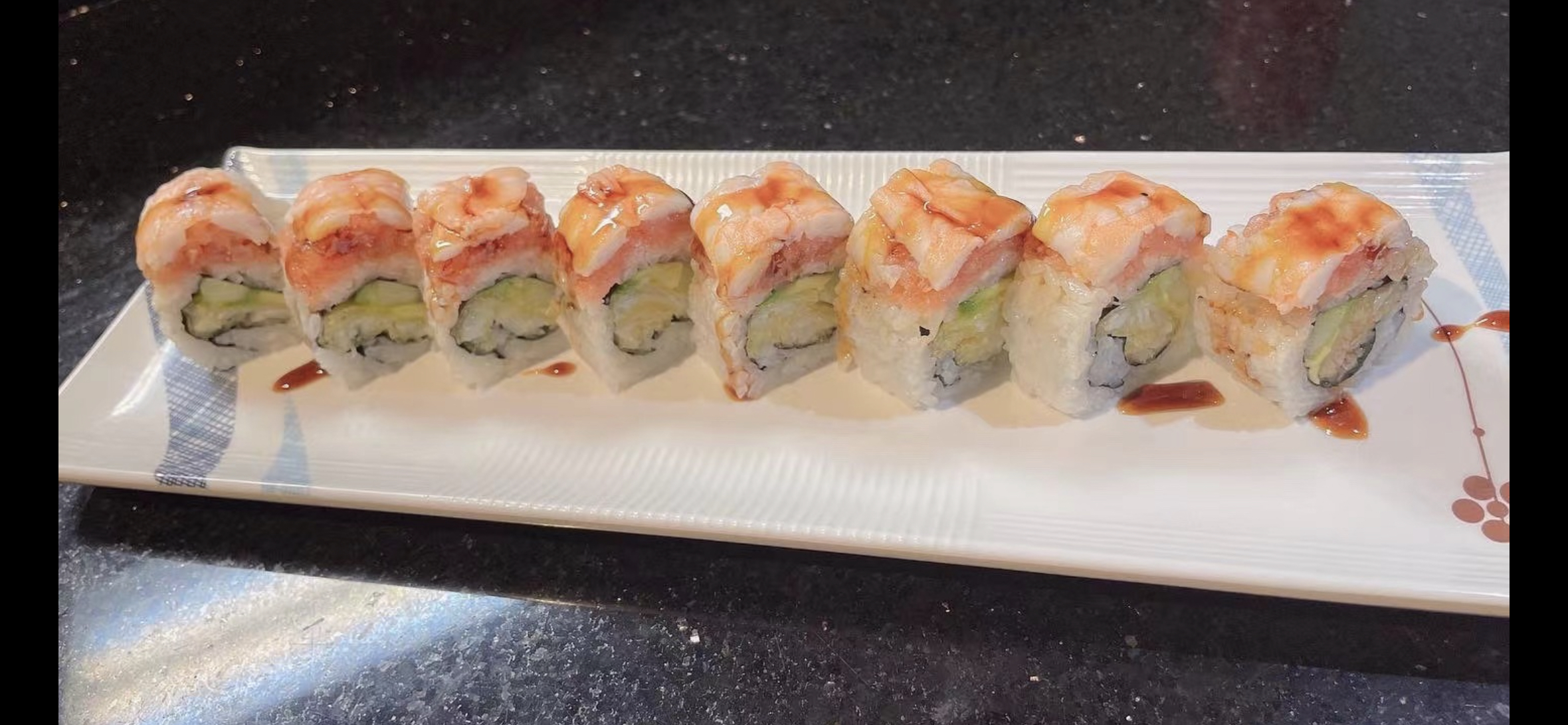 Order Red Dragon roll  food online from Super Sushi store, Las Vegas on bringmethat.com