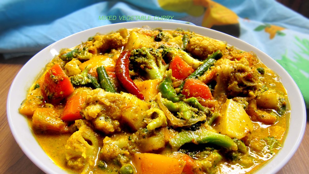 Order Vegetable  Curry food online from Baisakhi Dhaba store, Austin on bringmethat.com