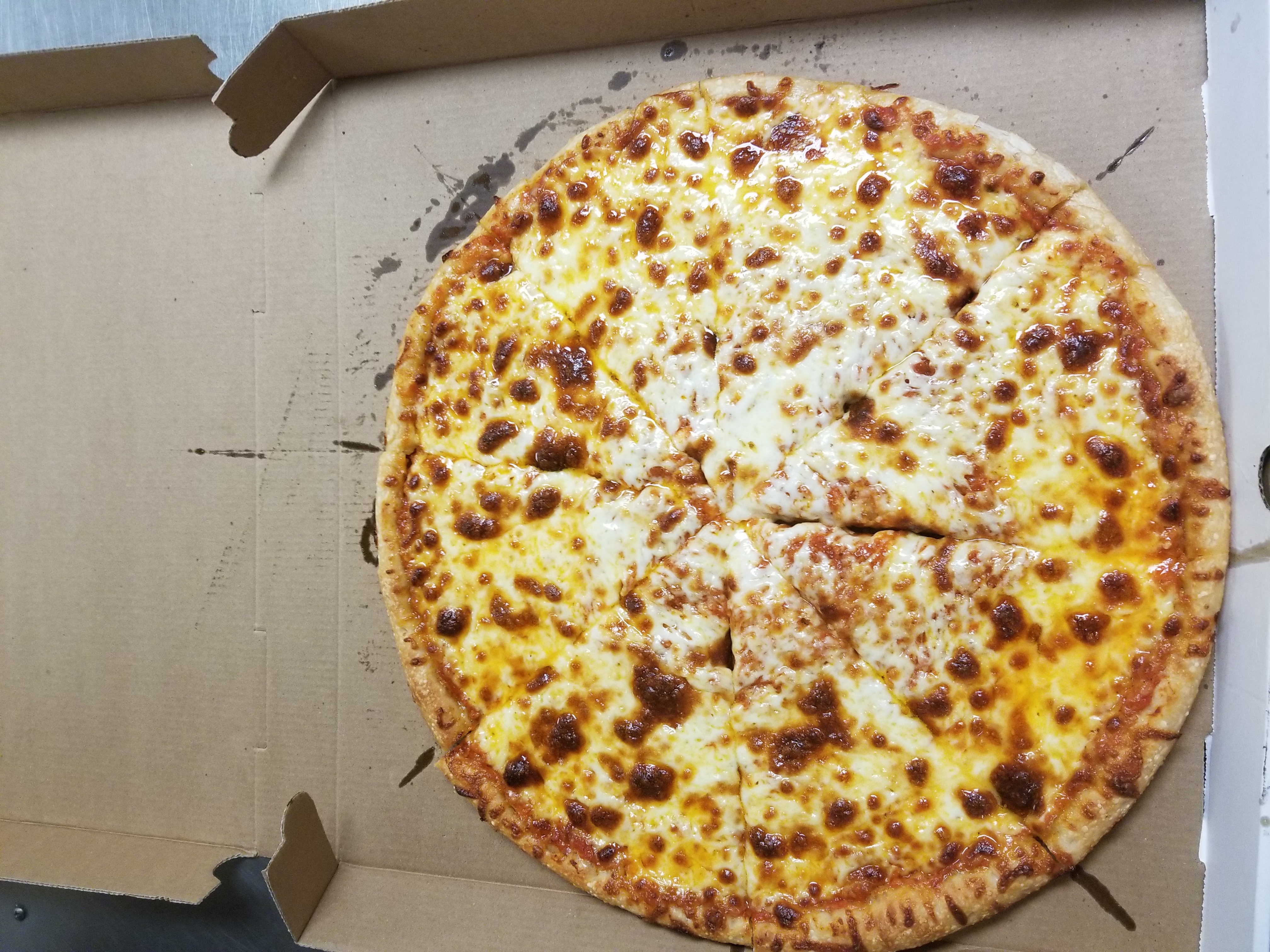 Order Cheese Pizza food online from H & A Deli store, Rochester on bringmethat.com