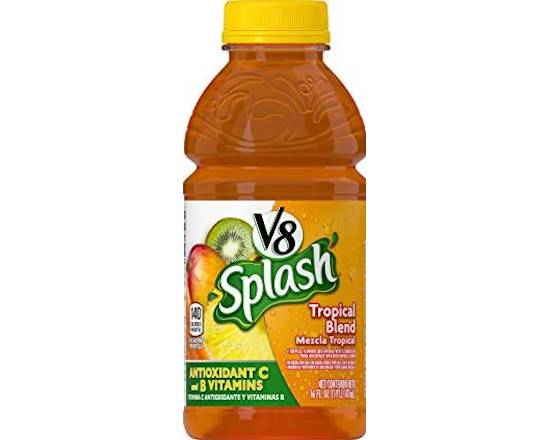 Order V8 Splash Tropical Blend 16 fl oz.  food online from Central Liquor Market store, Los Angeles on bringmethat.com