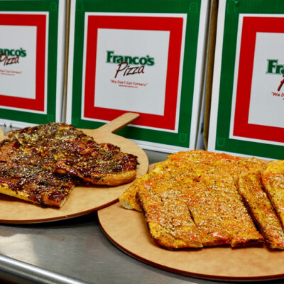 Order Small BBQ Bread Stix food online from Francos Pizza & More store, Kenmore on bringmethat.com