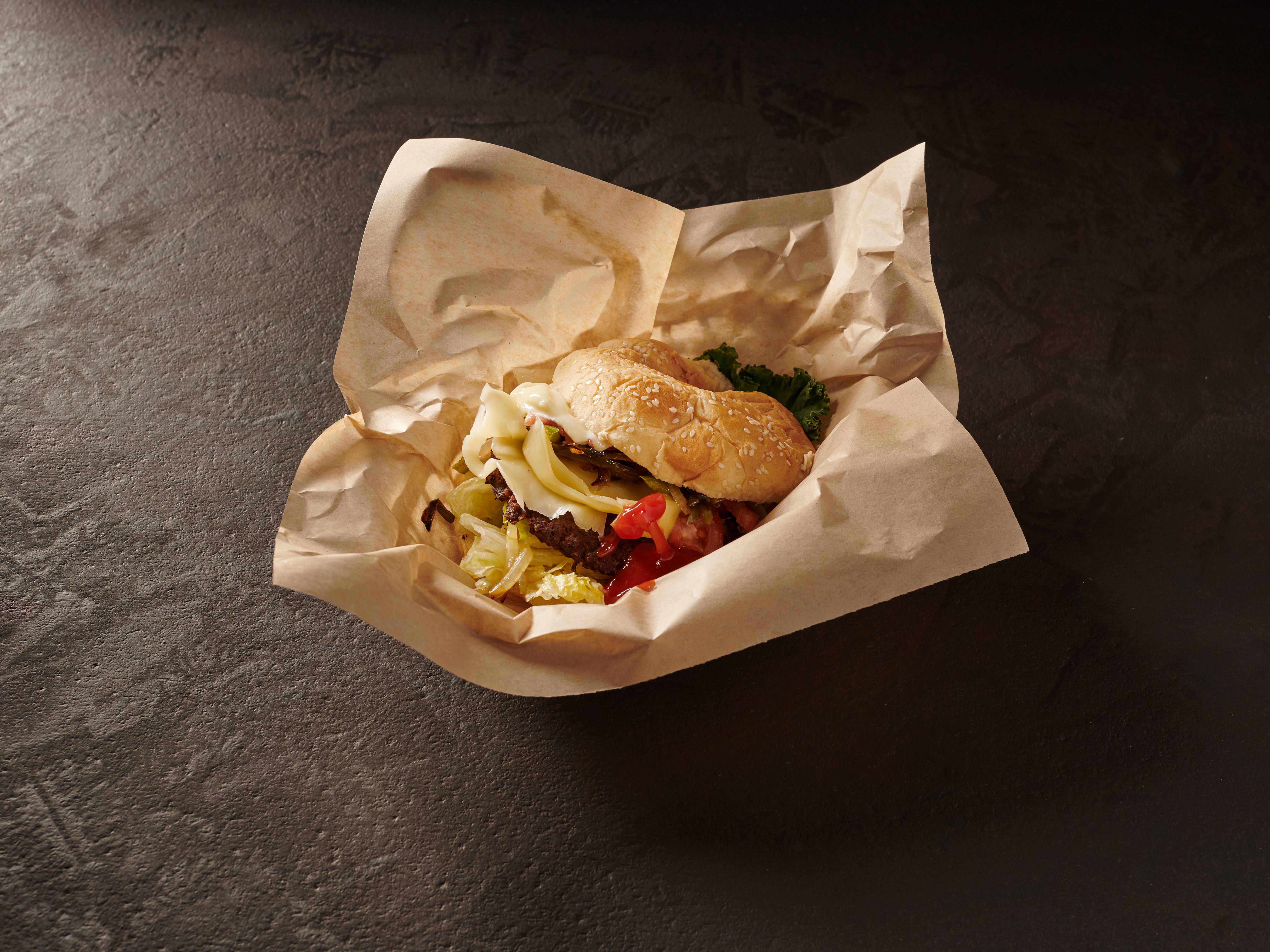Order Cheese Burger food online from America Best Wings store, Gaithersburg on bringmethat.com