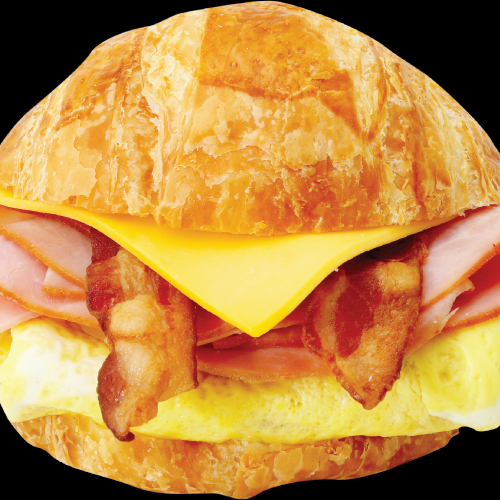 Order Ham, Bacon, Egg and Cheese Breakfast food online from Lees Sandwiches store, Van Nuys on bringmethat.com