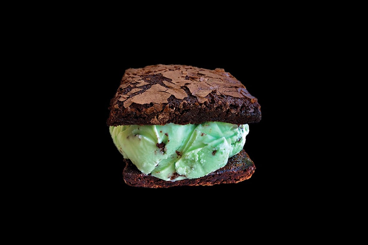 Order Brownie Sandwich food online from The Baked Bear store, San Francisco on bringmethat.com