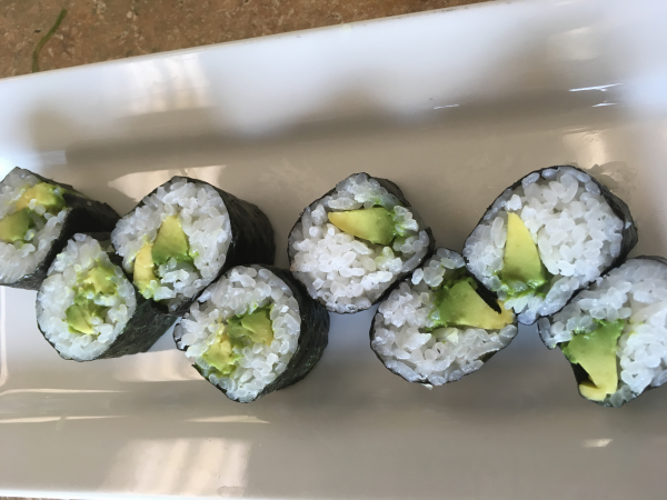 Order 10 Piece Avocado Roll food online from Jazz Sushi Bar store, New Orleans on bringmethat.com