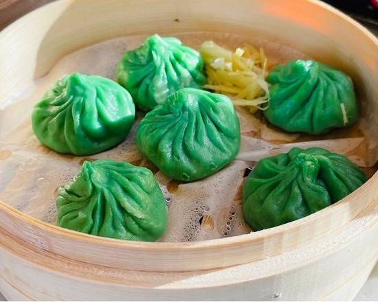 Order Fish Soup Dumpling - Xiao Long Bao food online from The Iron-Teapot store, Los Angeles on bringmethat.com