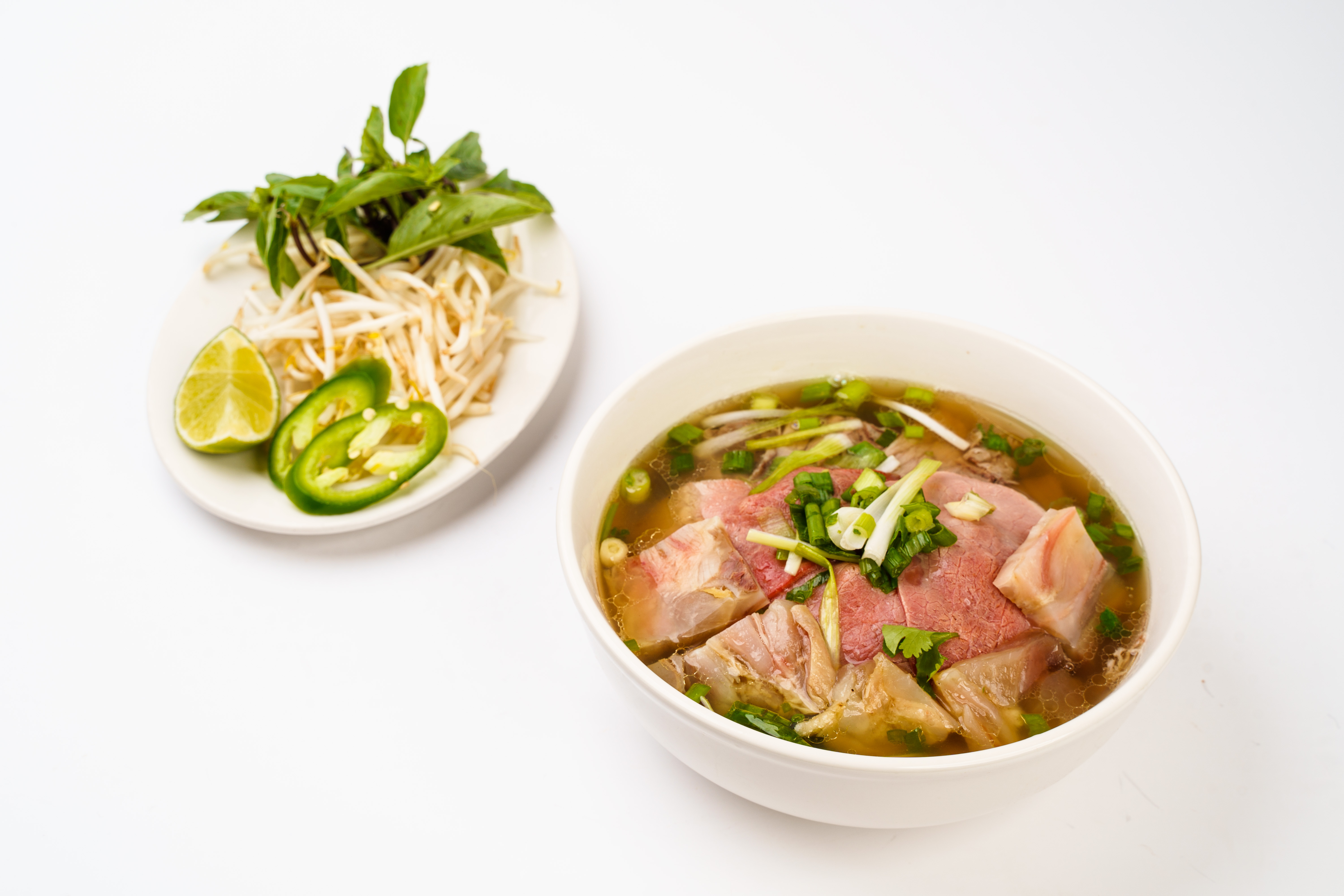 Order 12. Pho Tai Gan food online from Pho Anvi store, Norwalk on bringmethat.com