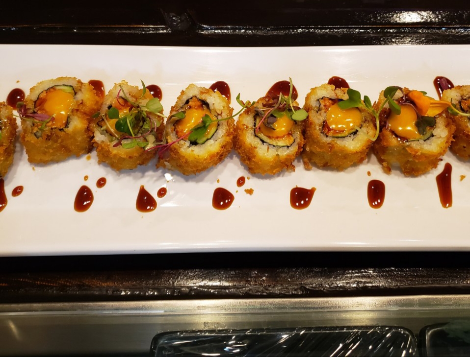 Order Spicy Tuna Tempura Roll food online from Sumo Sushi store, Sherman Oaks on bringmethat.com