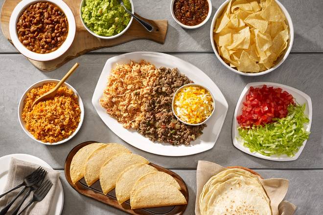 Order Family Taco Meal for 4 food online from Uncle Julio store, Bridgewater Township on bringmethat.com