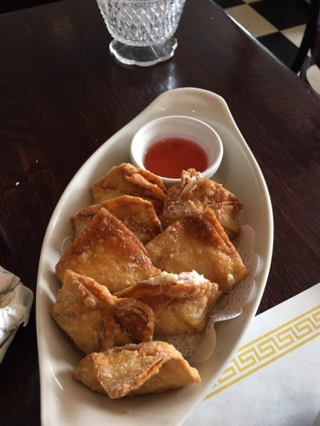 Order Crab Rangoon food online from Thai Restaurant store, Forest Park on bringmethat.com
