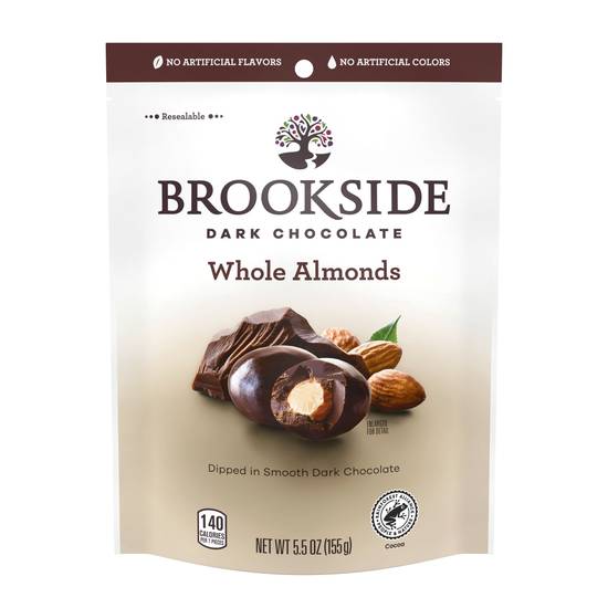 Order Brookside Chocolate Covered Almond Pouch, Dark Chocolate food online from Cvs store, WESTON on bringmethat.com