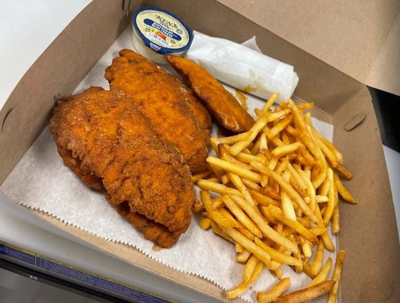 Order Chicken Finger Dinner (5 Piece) food online from Ultima Taco store, Buffalo on bringmethat.com