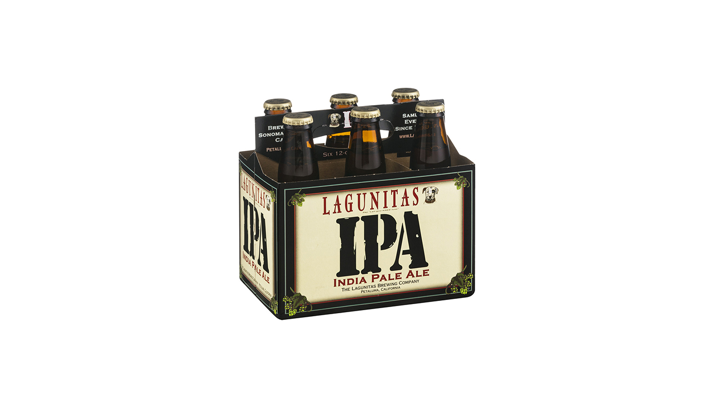 Order Lagunitas IPA 6 Pack food online from Extra Mile 3022 store, Lincoln on bringmethat.com