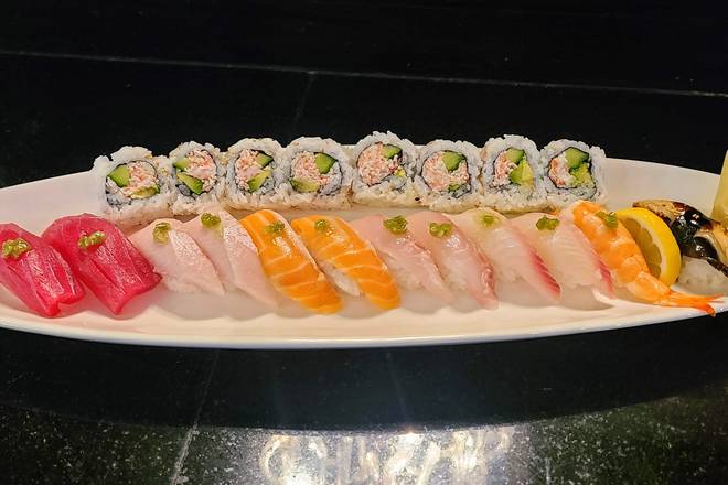 Order Sushi Deluxe food online from Pacific Rim Bistro store, Atlanta on bringmethat.com