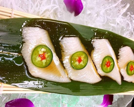 Order Yellowtail Jalapeno food online from Ku Asian Bistro store, Bronxville on bringmethat.com