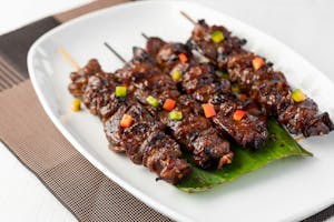 Order Pork Barbeque Skewers food online from Max's Restaurant store, Houston on bringmethat.com