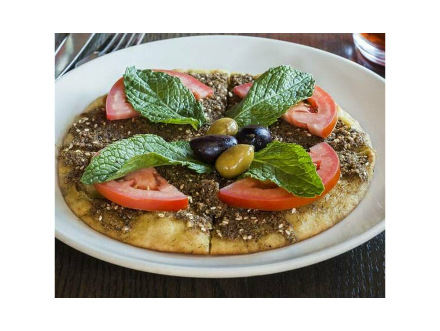 Order Zaatar Pizza food online from Open Sesame store, Los Angeles on bringmethat.com