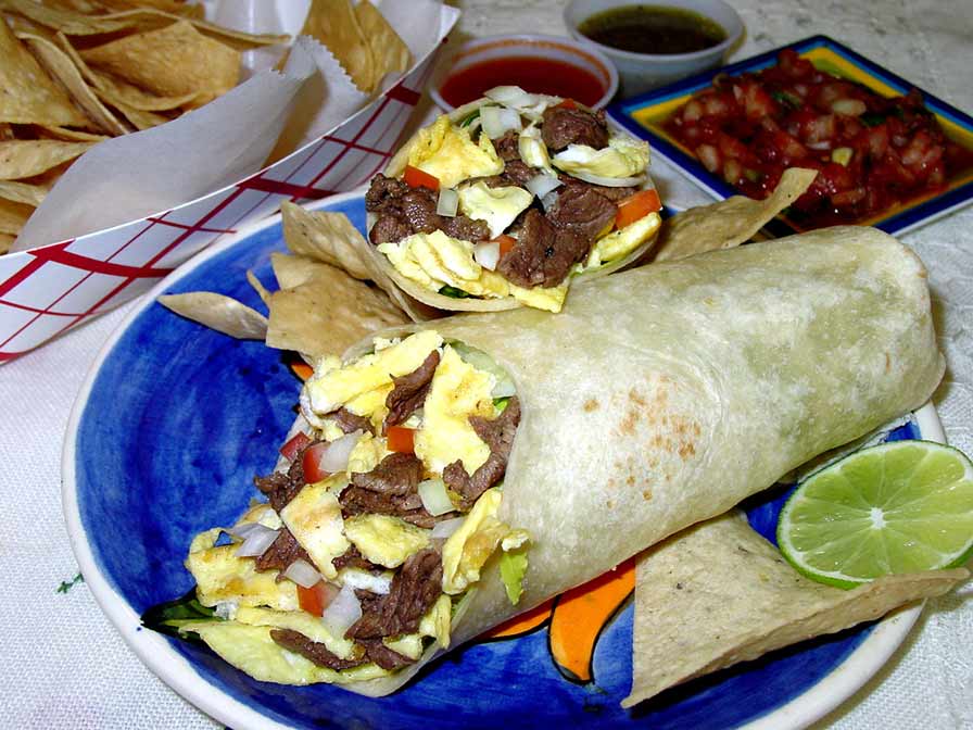 Order Breakfast Burrito food online from Tacos & Co. store, Irvine on bringmethat.com