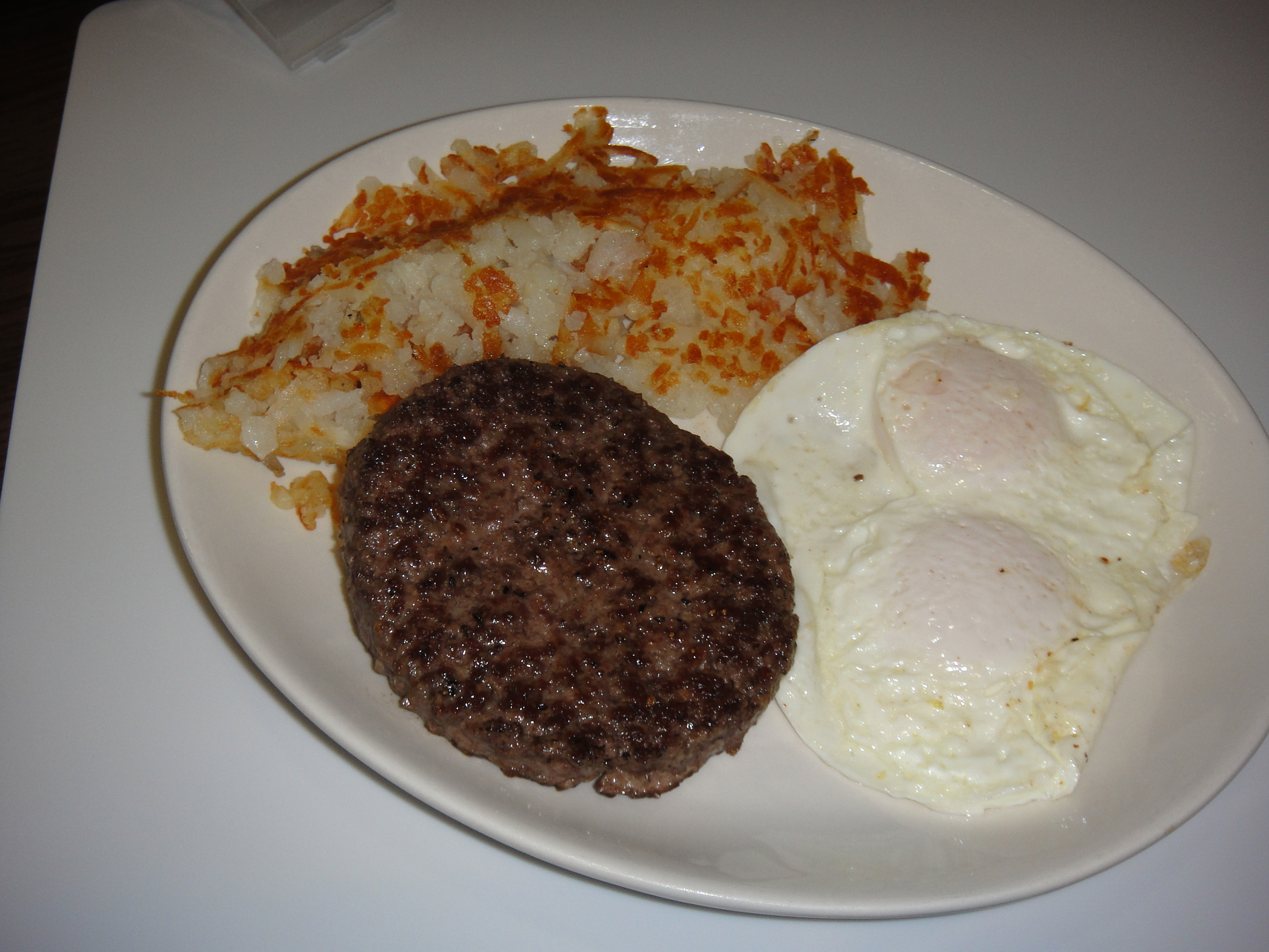 Order Hamburger Steak and Eggs food online from Waffle Shop Family Restaurant store, Loves Park on bringmethat.com