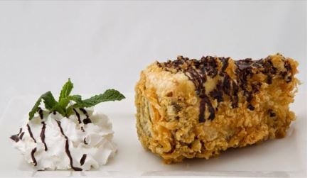 Order Cheesecake Tempura- food online from Jasmine Thai Cuisine & Sushi Bar store, Paducah on bringmethat.com