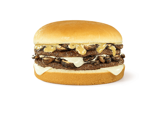 Order Mushroom Swiss Burger Only food online from Whataburger store, Houston on bringmethat.com