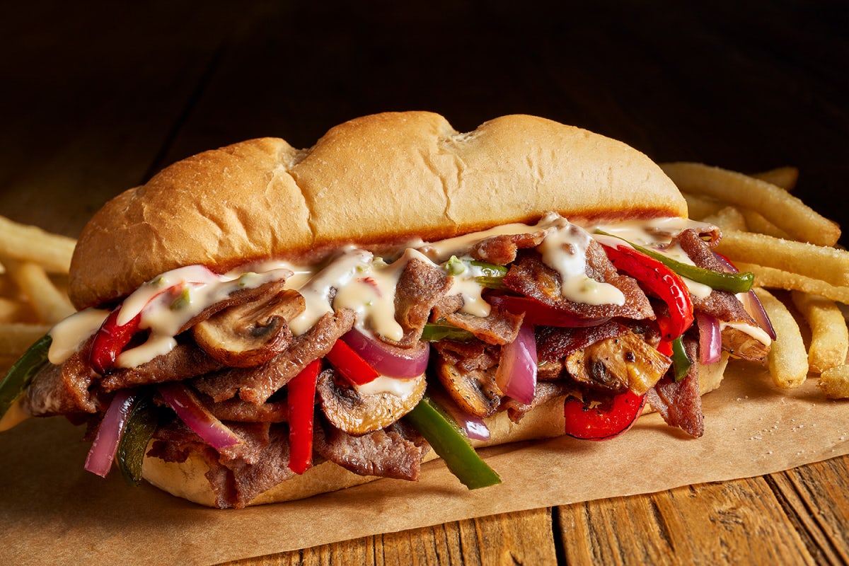 Order Philly Cheesesteak Hoagie food online from Ruby Tuesday store, Reading on bringmethat.com