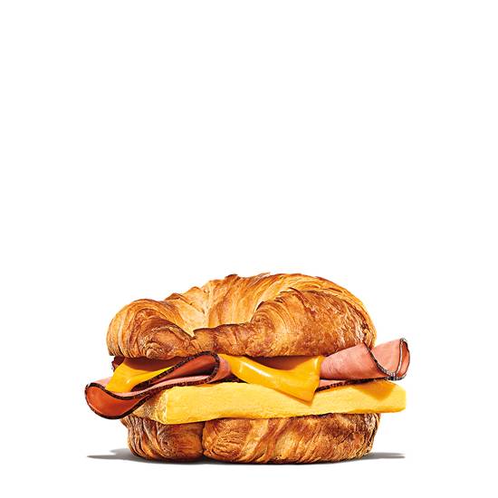 Order Ham, Egg & Cheese Croissan'wich food online from Burger King store, Fresno on bringmethat.com