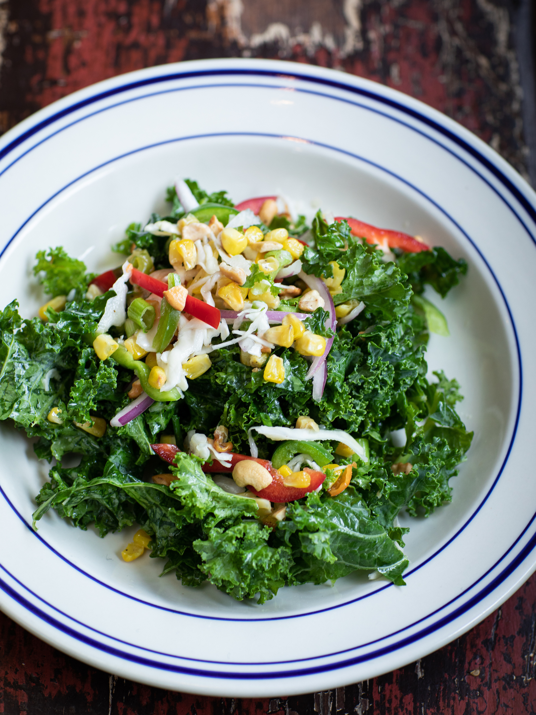 Order Kale Salad food online from Grandchamps store, Brooklyn on bringmethat.com