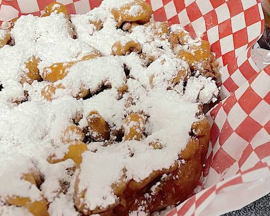 Order Funnel Cake food online from M & M's Carnival Foods store, Midland on bringmethat.com