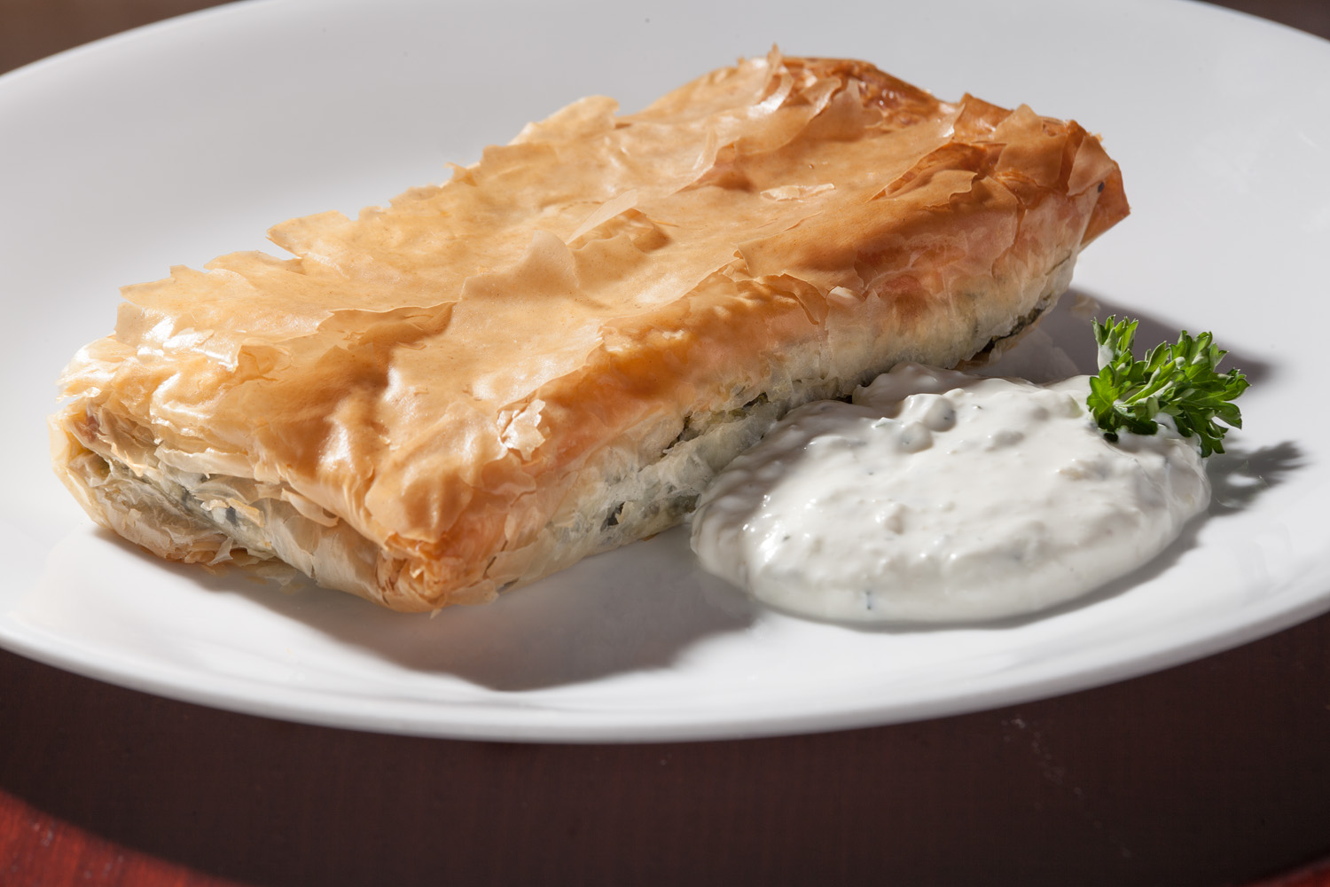 Order Spinach Pie food online from Little Greek Fresh Grill store, Louisville on bringmethat.com