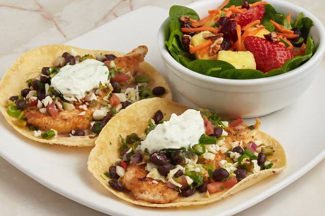 Order Baja Fish Tacos food online from Silver Diner store, Cherry Hill on bringmethat.com