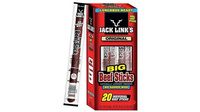 Order Jack Link'S Beef Sticks, Original food online from Red Roof Market store, Lafollette on bringmethat.com