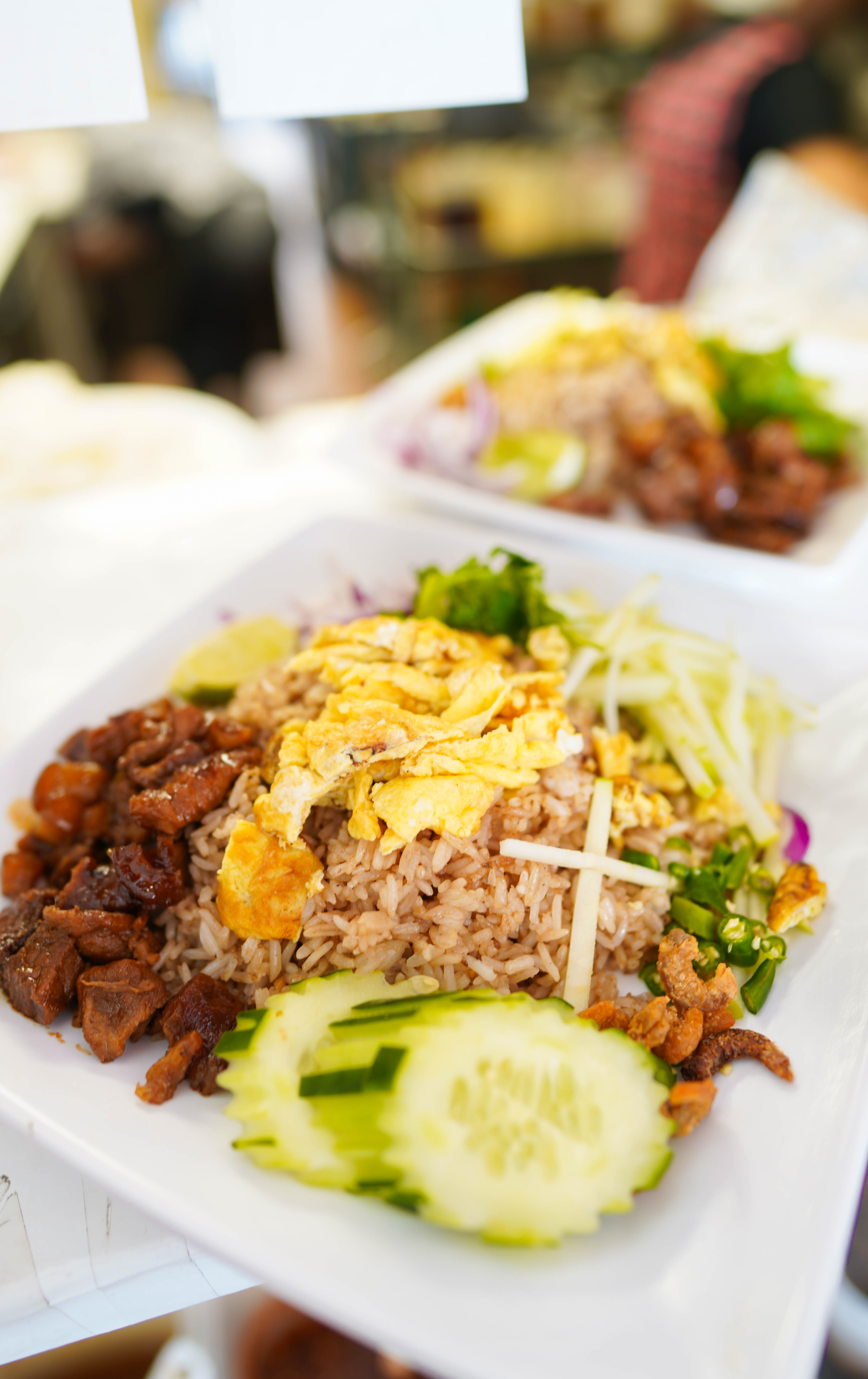 Order Shrimp Paste Fried Rice food online from Sri Siam Cafe store, North Hollywood on bringmethat.com