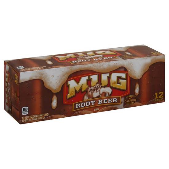 Order Mug Root Beer (12 oz x 12 ct) food online from Rite Aid store, PENNSAUKEN on bringmethat.com
