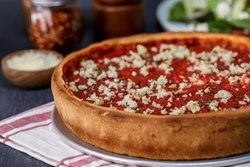 Order 10" Vegan DEEP food online from Bitcoin Pizza store, Santa Barbara on bringmethat.com