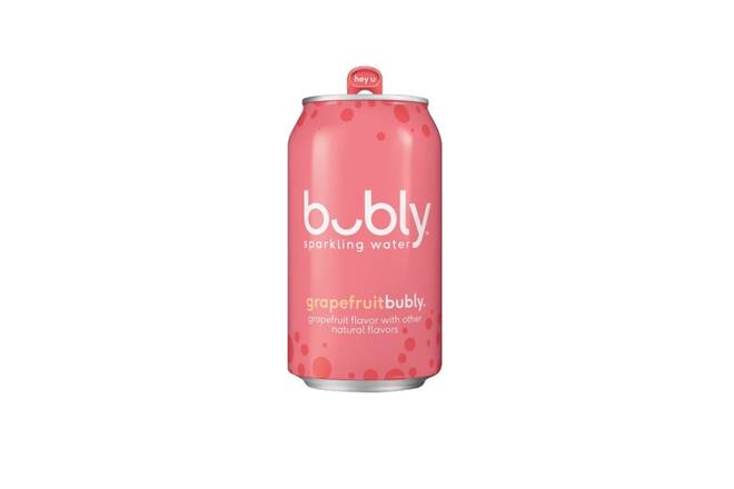 Order Bubly Grapefruit Sparkling Water food online from Oath Pizza store, Boston on bringmethat.com