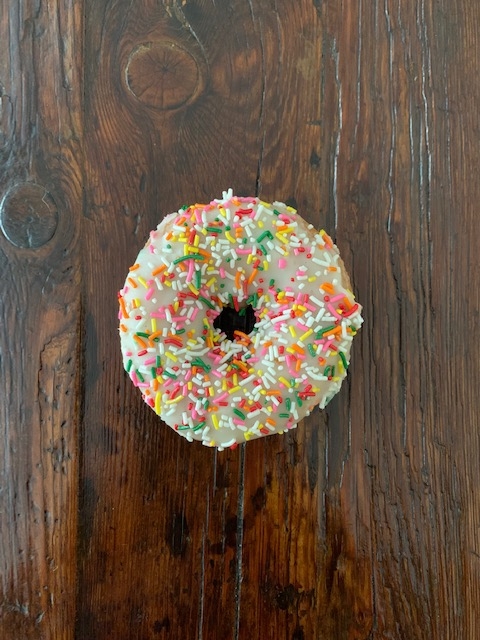 Order Sprinkle Donut food online from Firecakes Donuts store, Chicago on bringmethat.com