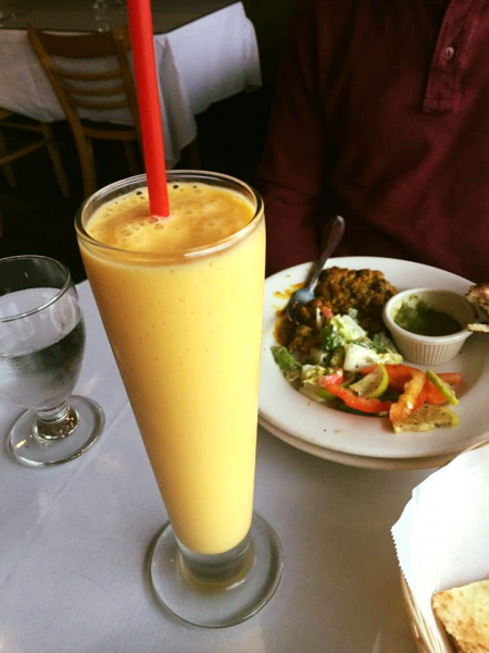 Order Mango Lassi food online from India Bistro store, Seattle on bringmethat.com