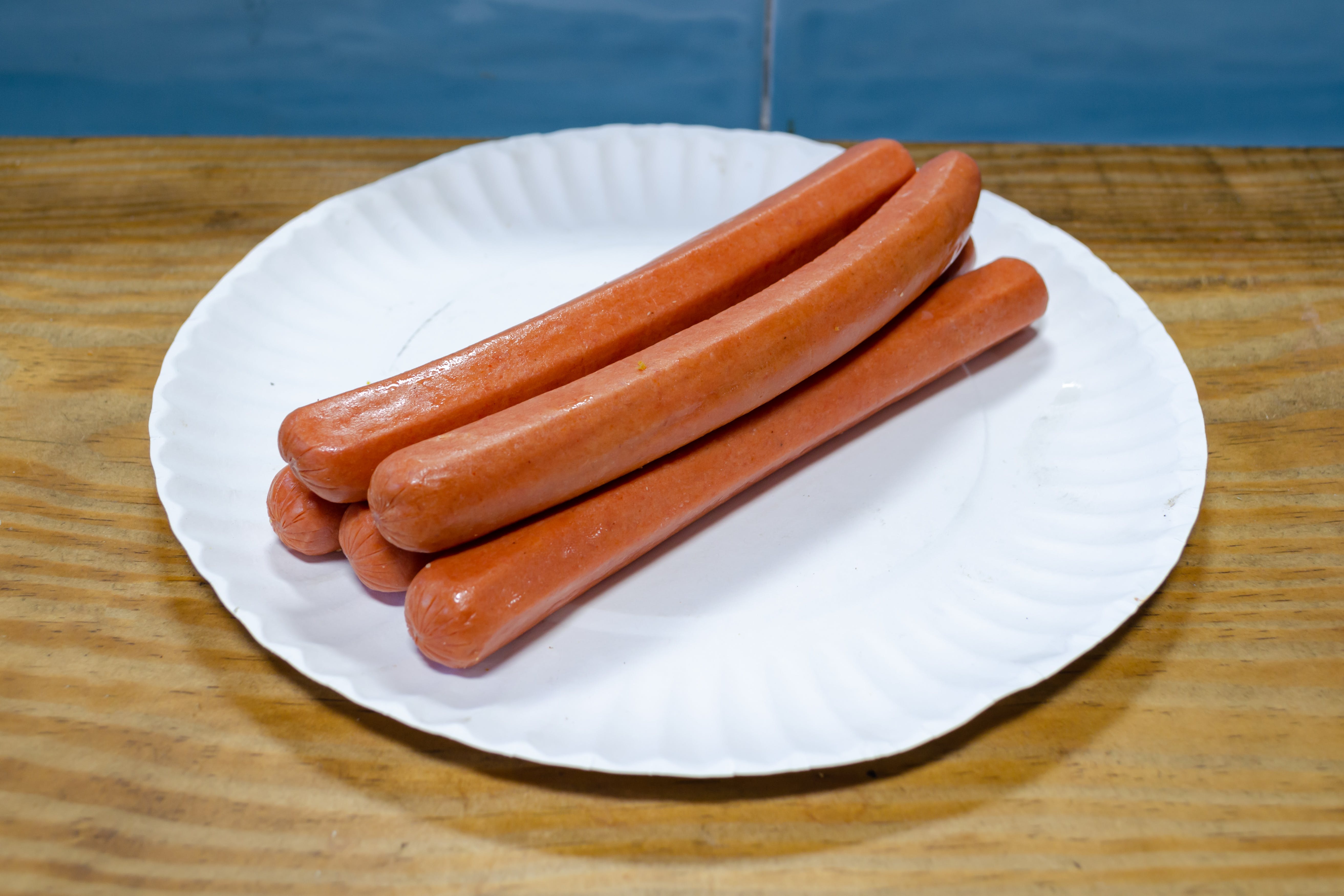Order Beef Hot Dog - Hot Dog food online from 99¢ Pizza & Hot Dog store, New York on bringmethat.com
