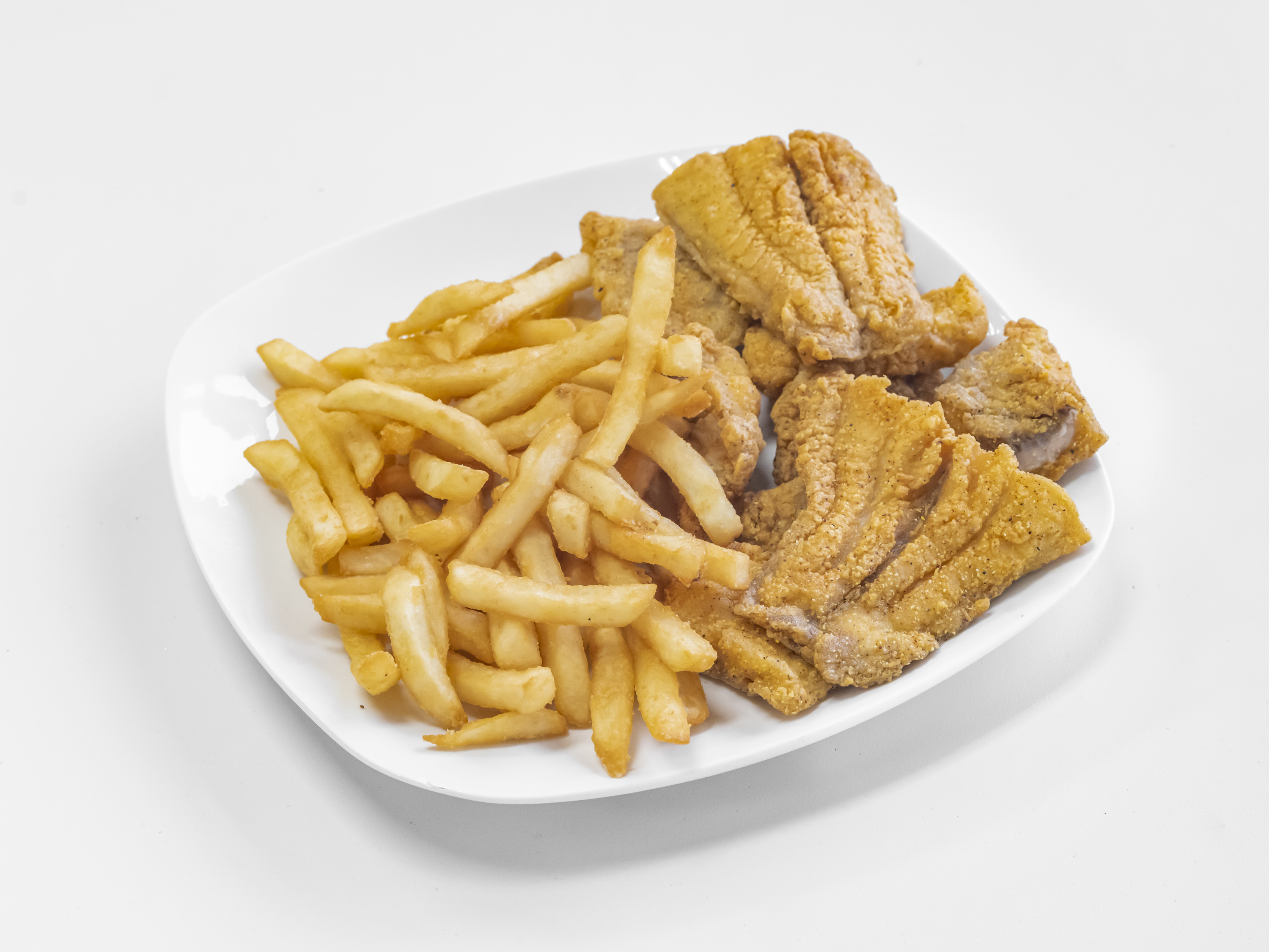 Order Cod Dinner food online from Al Fresh Fish & Chicken store, Ypsilanti on bringmethat.com