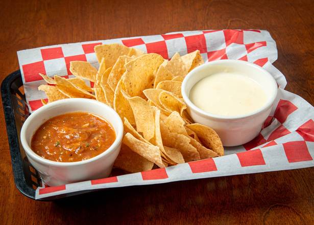 Order Chips, Salsa &  Queso food online from Baker St. Pub & Grill store, Dallas on bringmethat.com