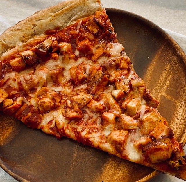 Order BBQ Chicken Slice food online from Bergenline Pizza store, Union City on bringmethat.com
